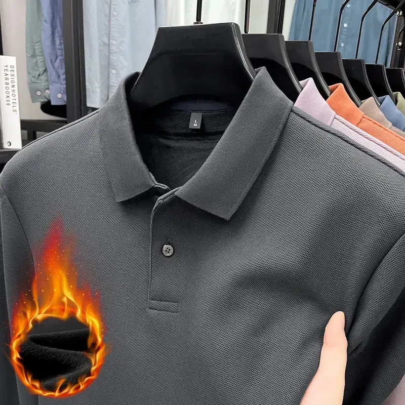 [梦瑶]F1-200断码剪标捡漏高端男士t恤秋冬长袖polo打底衫加绒