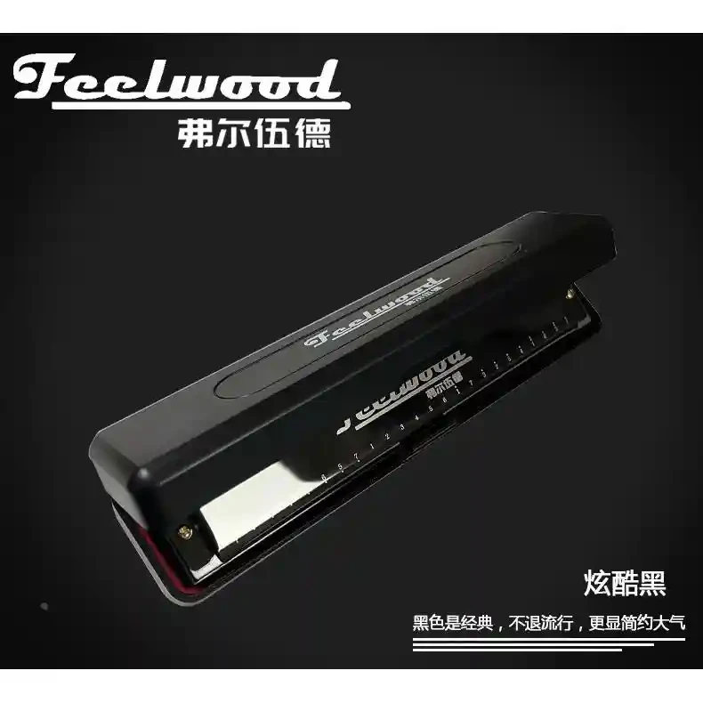 【弗尔伍德】品牌口琴24孔C调复音专业演奏成人学生初学者使用