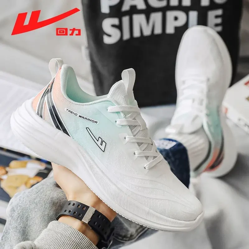 回力2025新款老爹鞋子男潮流百搭网面低帮户外跑步鞋夏季运动鞋男