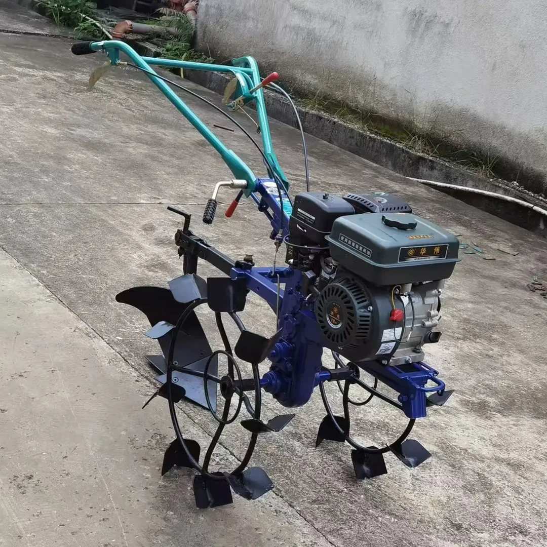 多功能微耕机可转向拆卸家用耕地犁田翻地开沟旋耕机