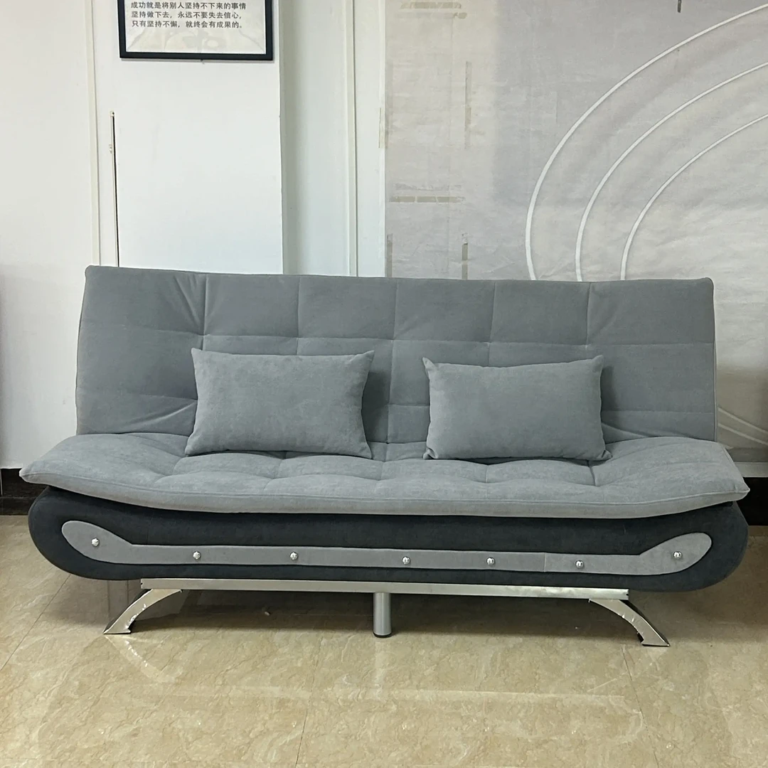 简约双人折叠客厅出租房出租屋多功能沙发床家用折叠床两用经济型
