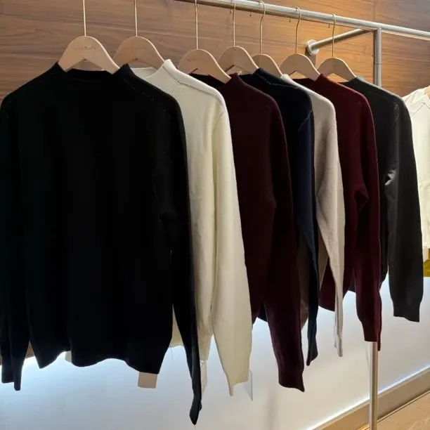 羊毛针织衫秋冬软糯休闲百搭