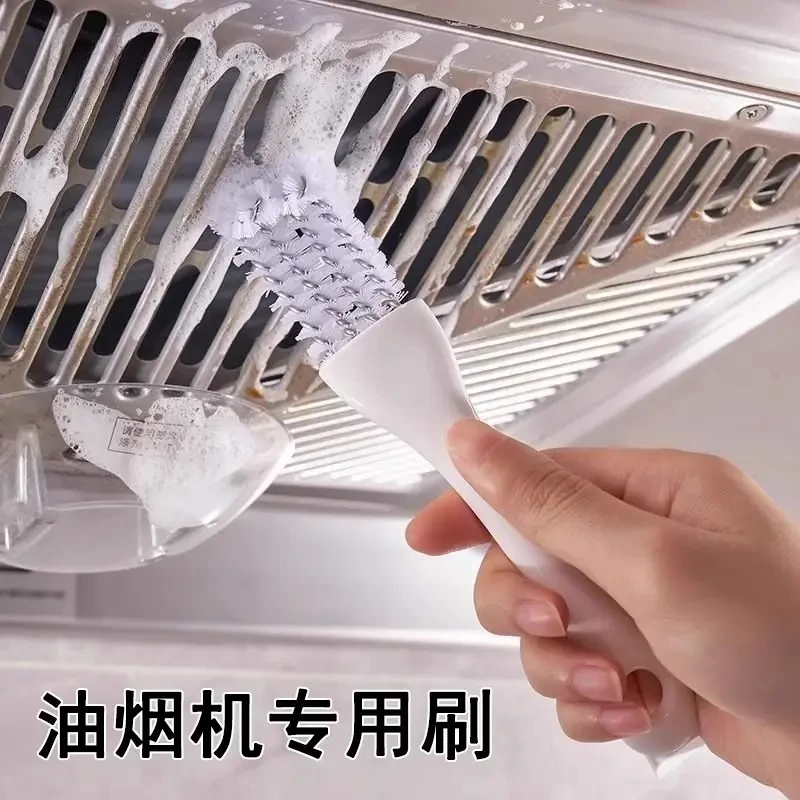 油烟机刷子专用工具钢丝刷带柄烧烤网水槽厨房灶台去油污缝隙家用