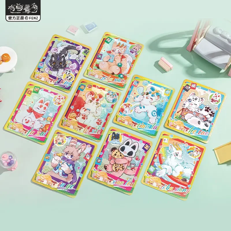 有兽焉-彩云山系列【直播帮拆】拍立得动漫卡通角色盲盒