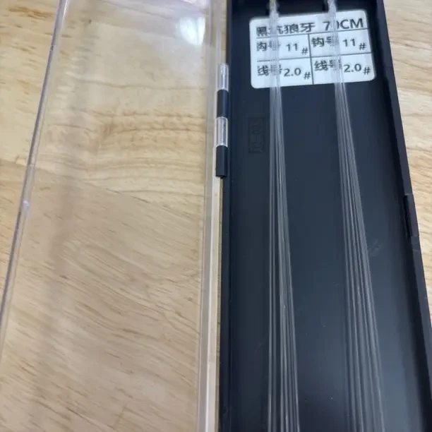 漂都顿破手工精绑无刺竞技版子线双钩成品黑坑狼牙适合钓鲤鱼