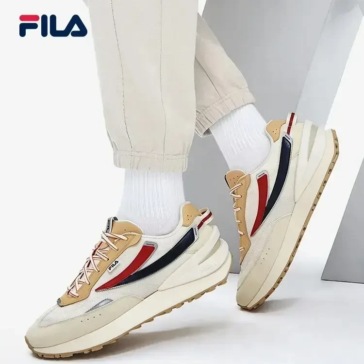 Fila/斐乐秋冬款男鞋【J3复古跑鞋】百搭运动休闲老爹鞋F52M442179F