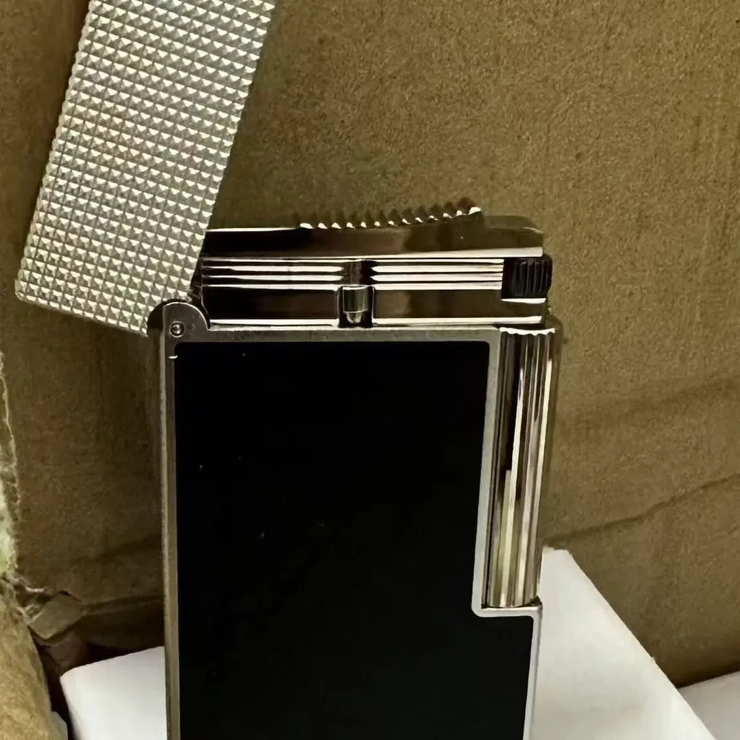 朗声侧滑充气打火机双火切换砂轮创意个性高端男士送礼点烟器礼物