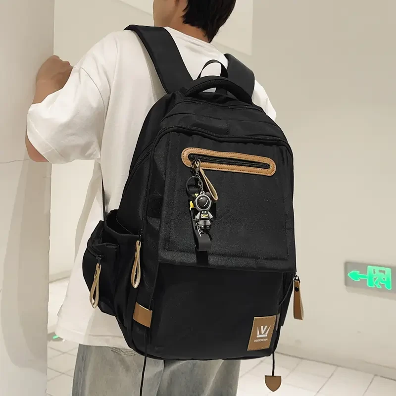 双肩包vs女2025新款大容量小学生初中生书包男高中大学生旅游背包