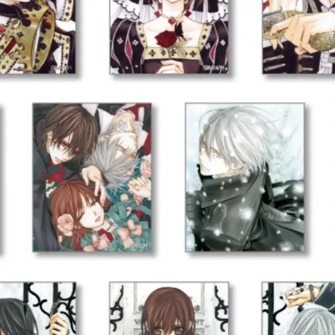 吸血鬼骑士原画展冰箱贴盲抽