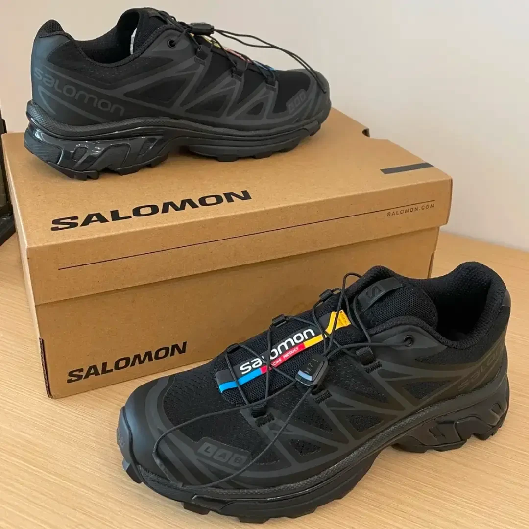 Salomon萨洛蒙XT-6 ADV 黑色日食男女户外飞盘越野跑步鞋 410866