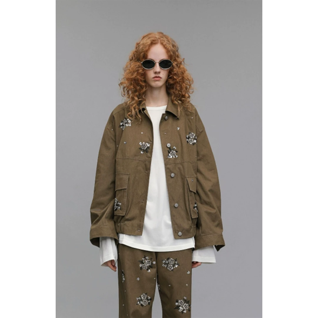 VENA LABEL设计师品牌钉珠夹克Dsc买手店BY5V11010