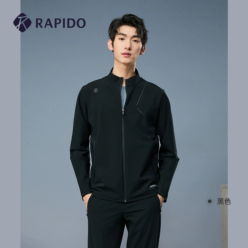 RAPIDO雳霹道春季男士STARTRACK立领夹克外套运动外套男CN4376G08