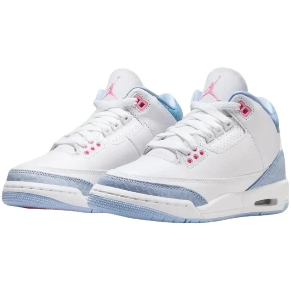 NIKE/耐克官方正品 AJ3 (GS) 女款复古低帮运动休闲鞋HQ0784101