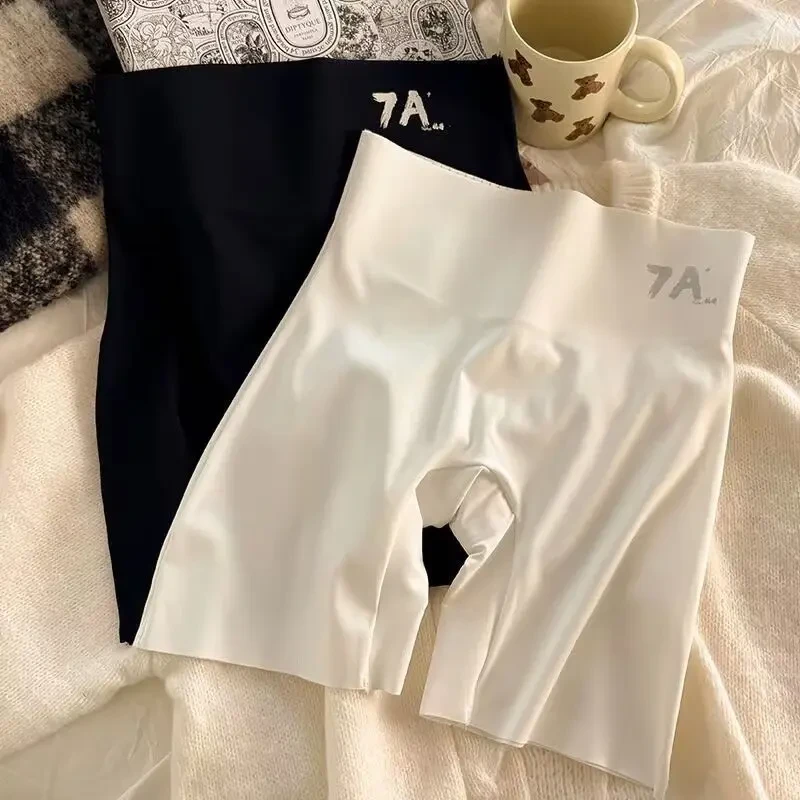 7A安全裤防走光女高腰无痕内裤不卷边收腹提臀冰丝打底裤三合一