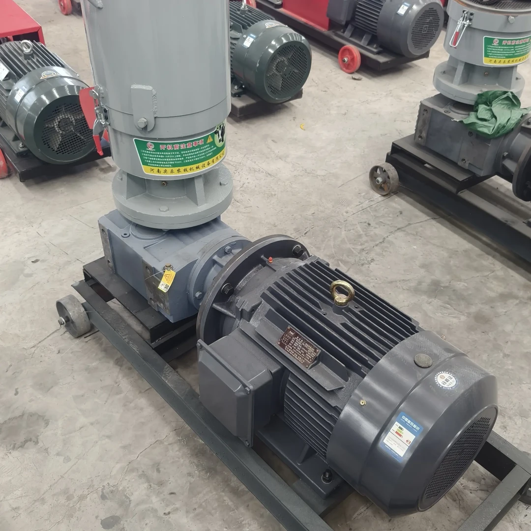 减速机款新型轮转饲料颗粒机适用于猪马牛羊鸡鸭鹅养殖颗粒加工
