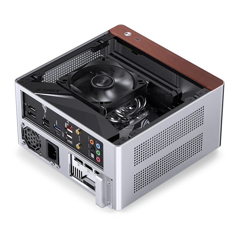 乔思伯nv10主机itx便携4.5L小巧i5 9600x 9500f 5060显卡小钢炮
