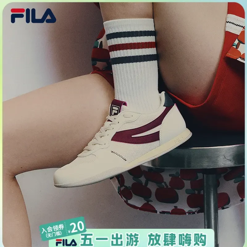 Fila/斐乐运动鞋舒适时尚休闲夏季透气经典低帮轻便F12W522114F
