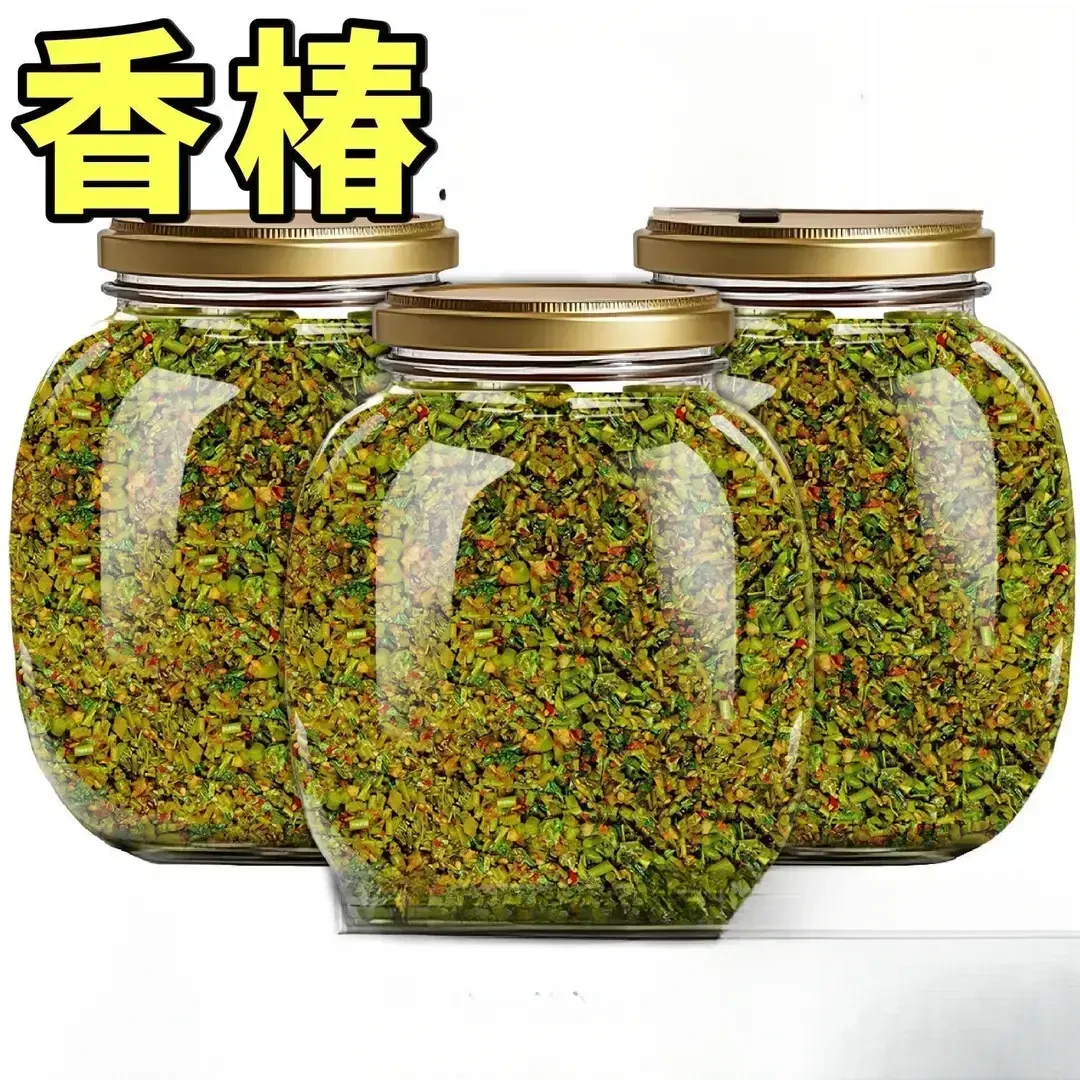 香椿酱下饭酱新鲜香椿芽酱拌饭拌面开胄原味香辣酱出餐快下饭酱