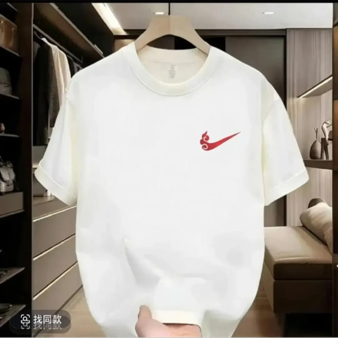 2【一折粉丝福利】夏季男女同款百搭时尚潮牌短袖T恤