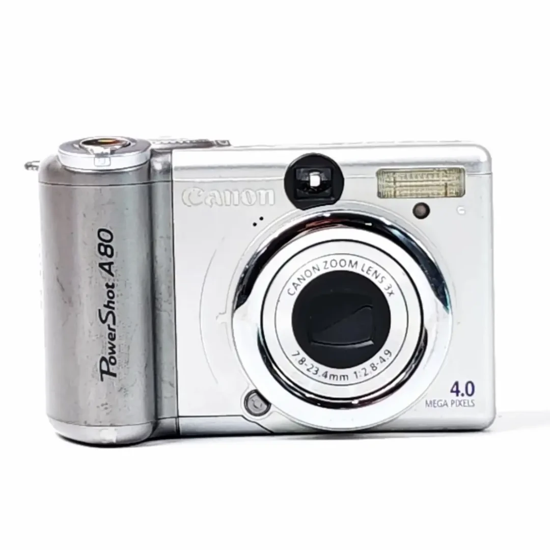 95新 Canon/佳能 a80自拍翻转屏复古氛围感出片400万像素电池自备