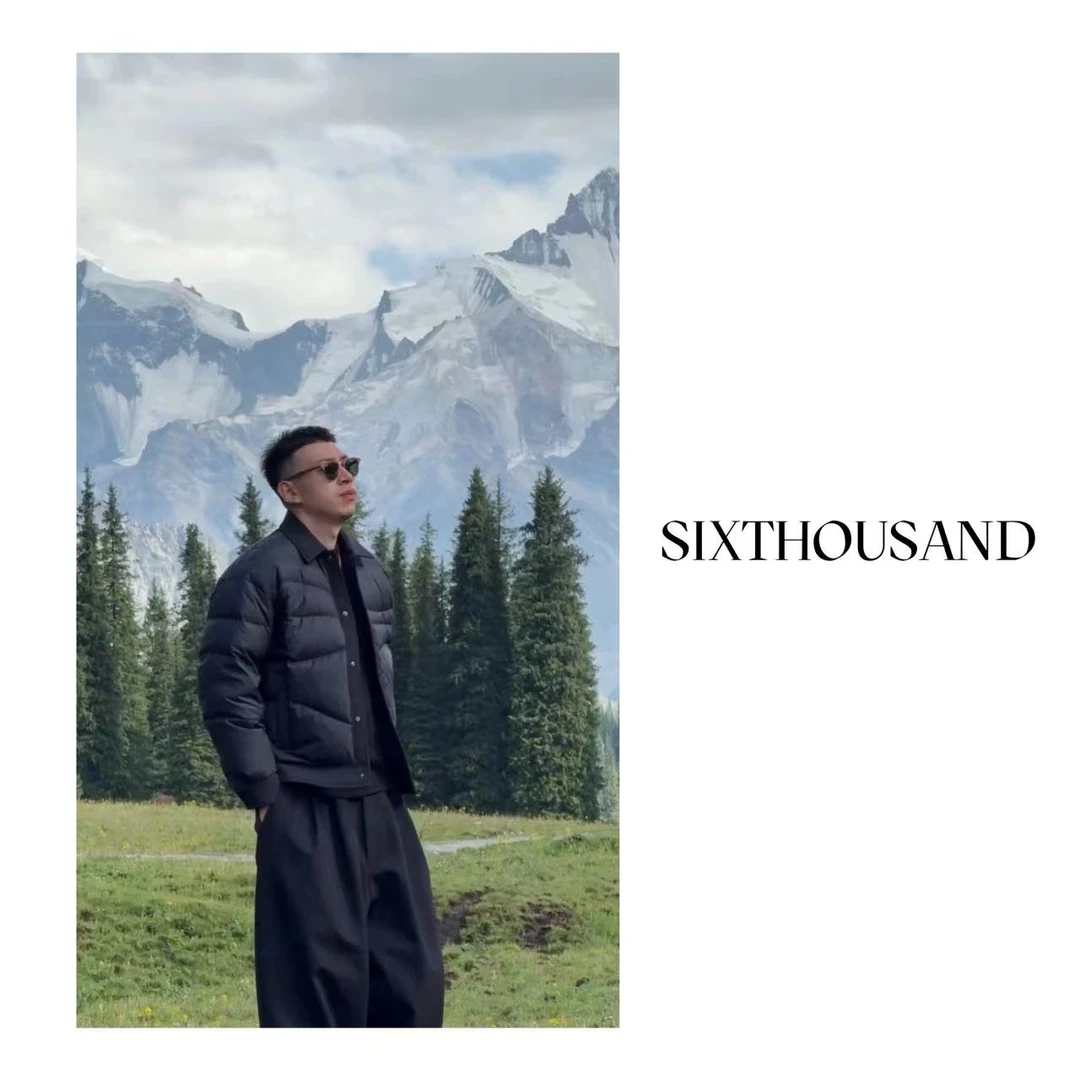 2025明叔假两件50绒男士羽绒服翻领时尚百搭保暖宽松防风外套短款