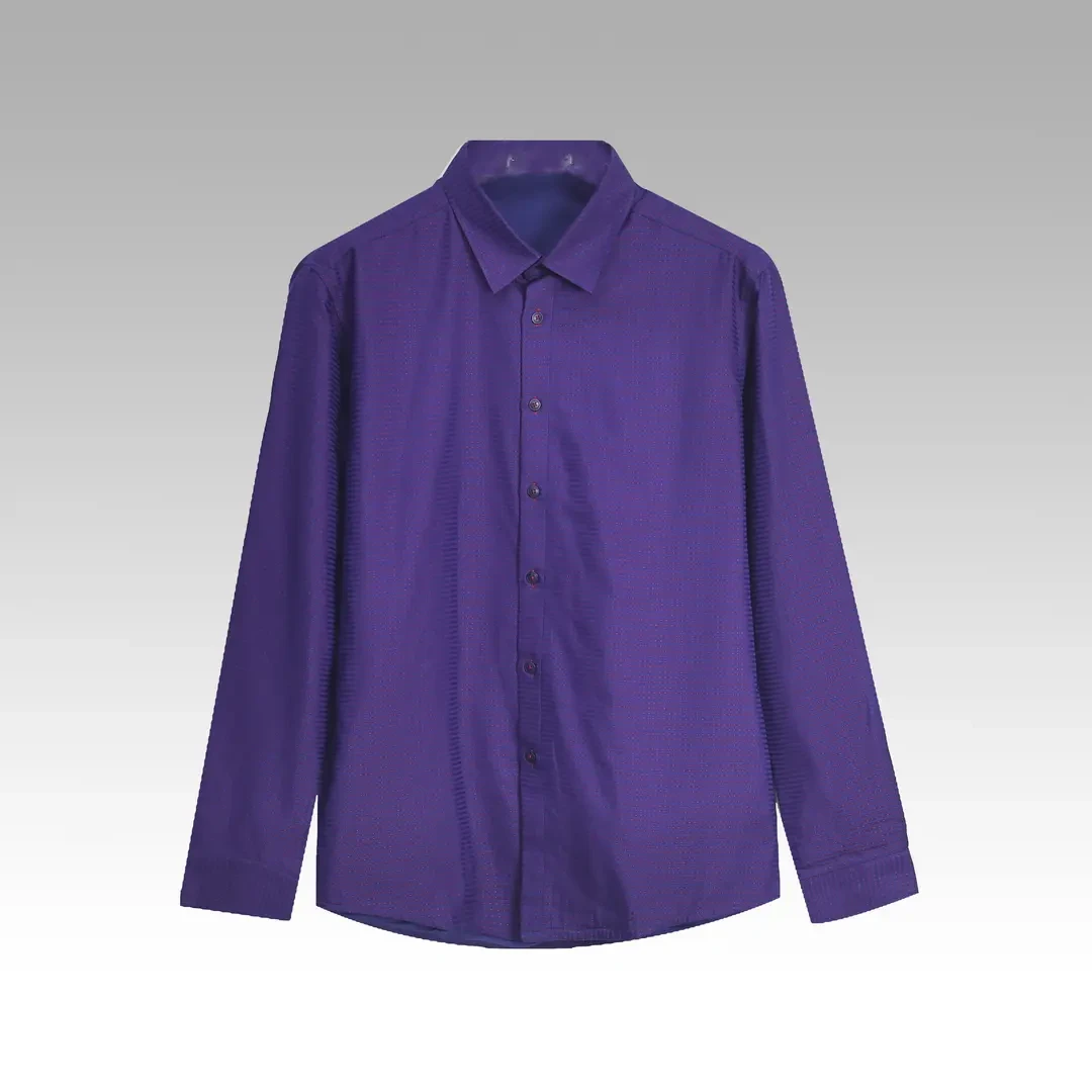 H-25年新款衬衫加绒加厚老人老年衬衫复古衬衫爷爷款衬衫送老人