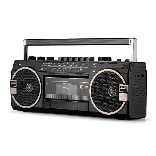 2024复古磁带机老式录音机80年代收录机蓝牙音响多波段收音机家用