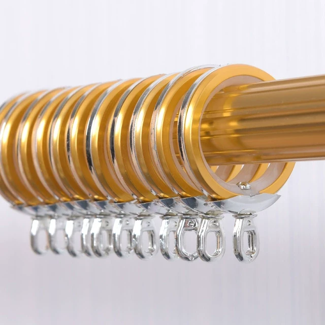 铝合金环窗帘环静音圈罗马圈挂环挂圈浴帘罗马杆圈窗帘配件包邮新