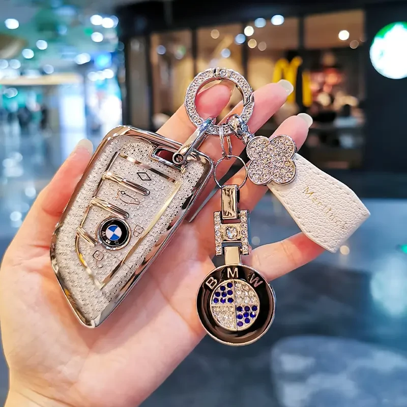 宝马钥匙套5系530包3系1系7系x1x2x3x5x6X7刀锋320li经典525扣女