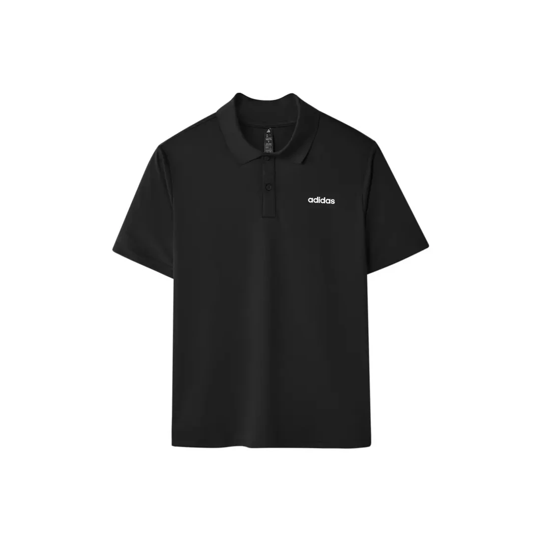 【双旦礼赠】adidasPOLO衫正品新款休闲运动翻领短袖T恤KC9027