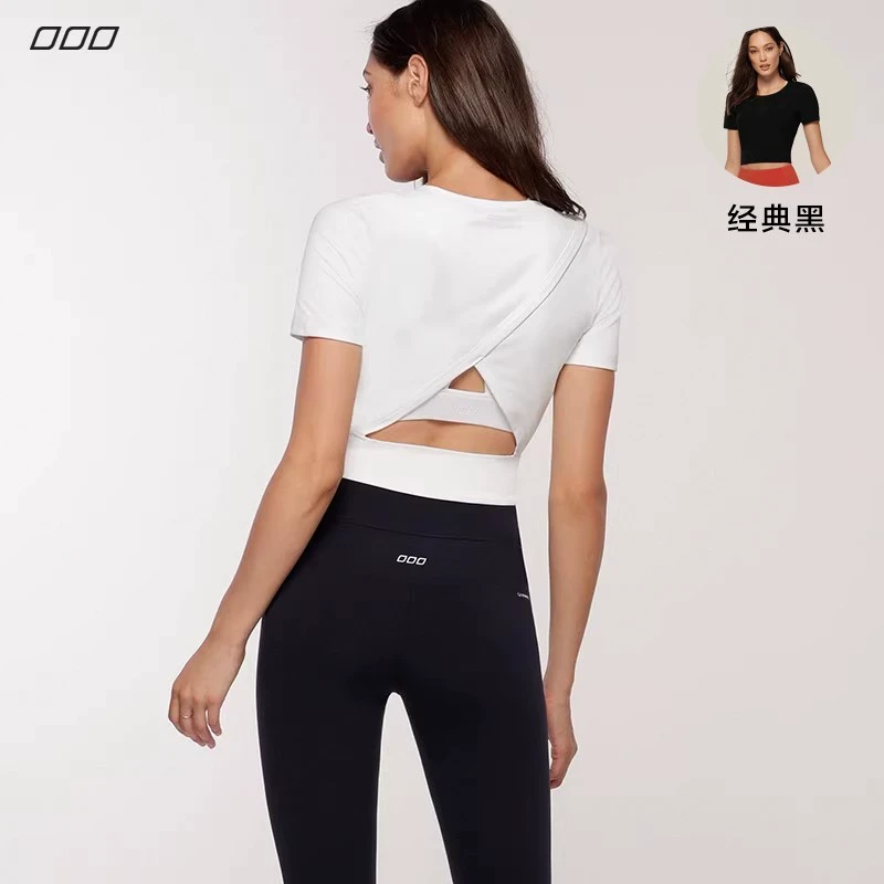 LornaJane短款运动T恤短袖上衣罩衫ACTIVE瑜伽健身女LJ瑜伽服
