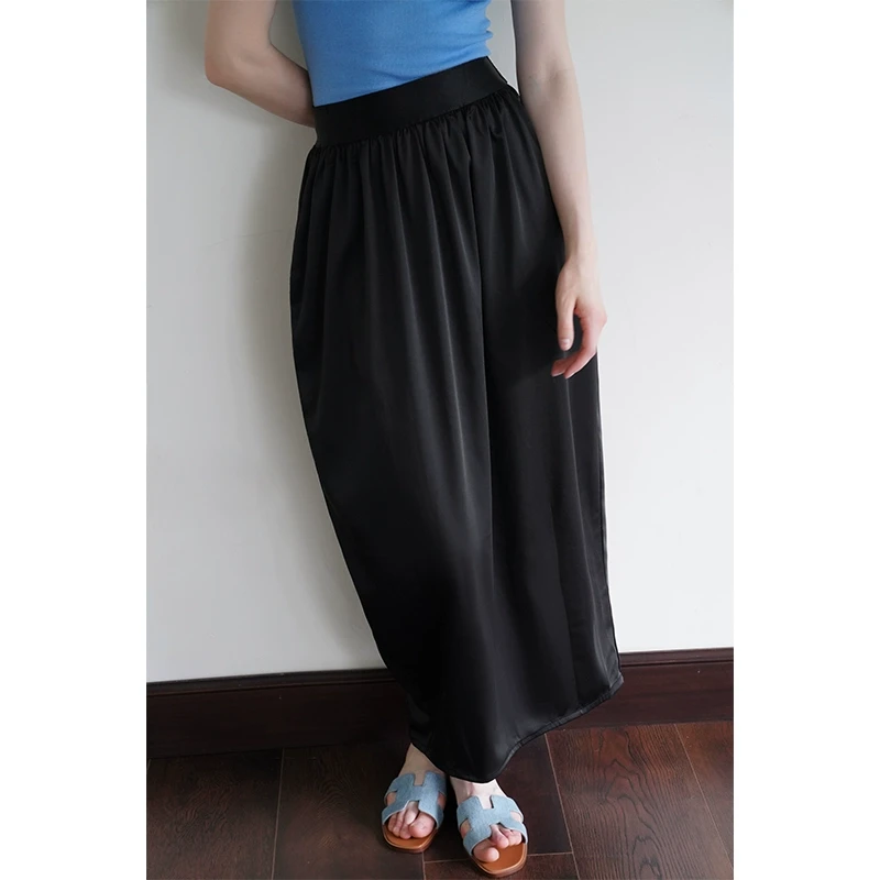 miora studio法式花瓶型拼接半身裙高腰显瘦高级感小众气质半裙女