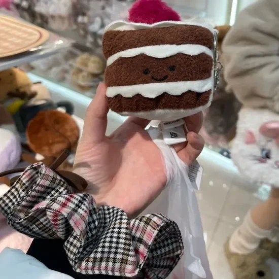 可爱法式甜点蛋糕造型毛绒公仔创意礼物