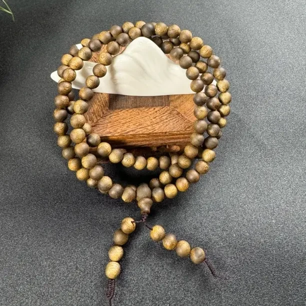 沉香沉香棋楠（老乌身）圆珠多圈手串多样性发一