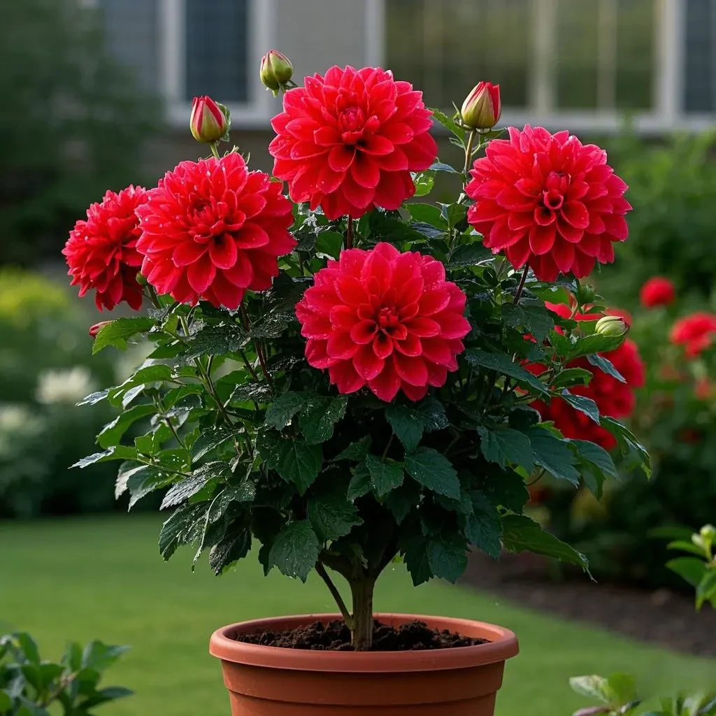 浓香型木槿花苗盆栽庭院绿植四季开花爆款植物带分叉新品重瓣大花