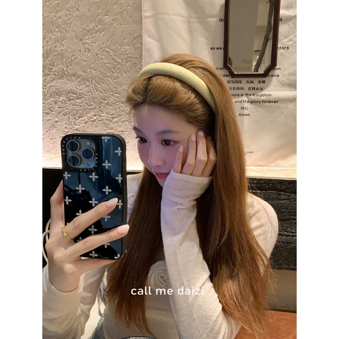 糖果色~韩版洗脸压发发箍2025新款海绵高级感气质头箍时尚发饰