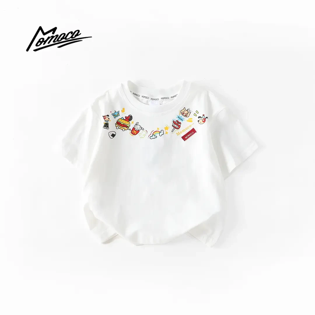 MOMOCO/玛米玛卡童装夏季新款儿童可爱韩版休闲T恤77230235029