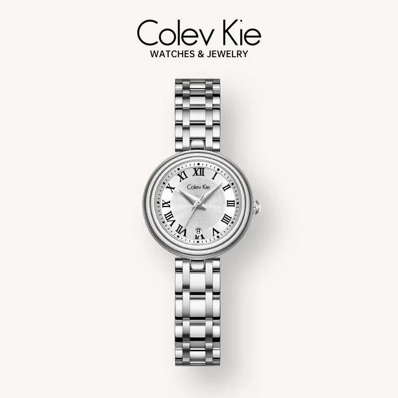 Colevkie小美人流光碎影正品百搭轻奢手表时尚女表新款手表8053-M