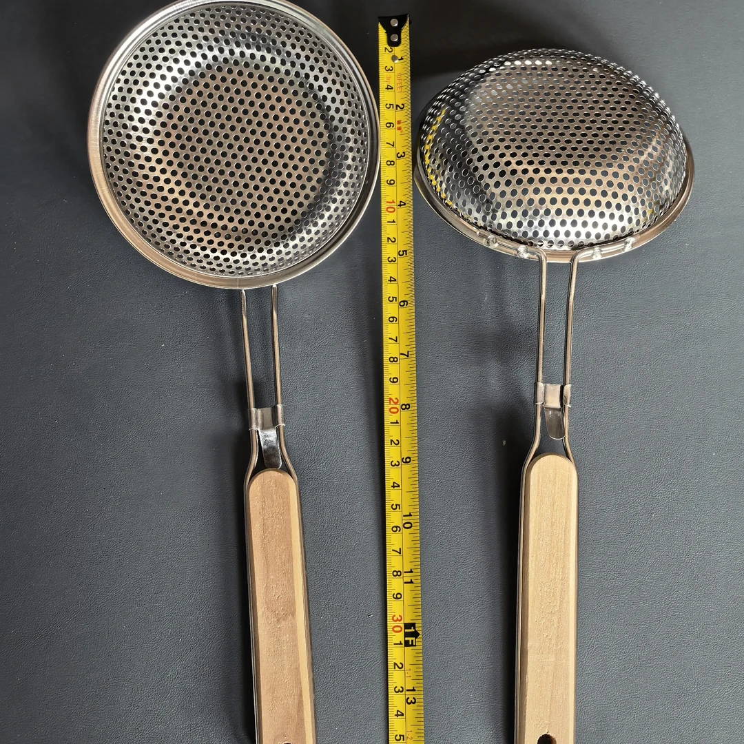 14厘米加厚不锈钢漏勺厨房专用捞面