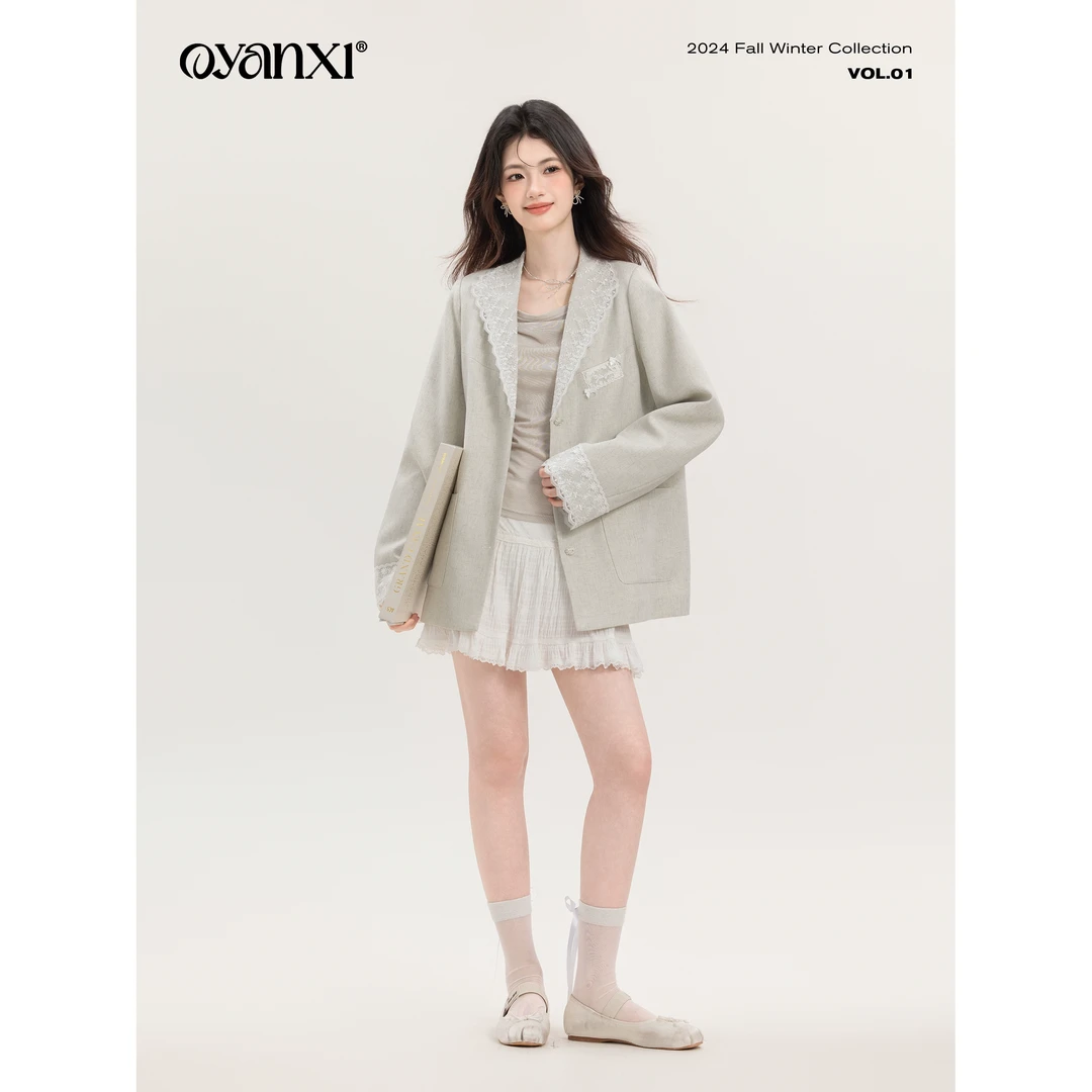 欧阳喜【清清】《浪漫陷阱》西装上衣WW-速2211201