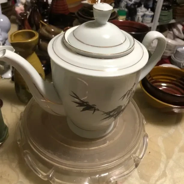 陶瓷竹子壶一把完好