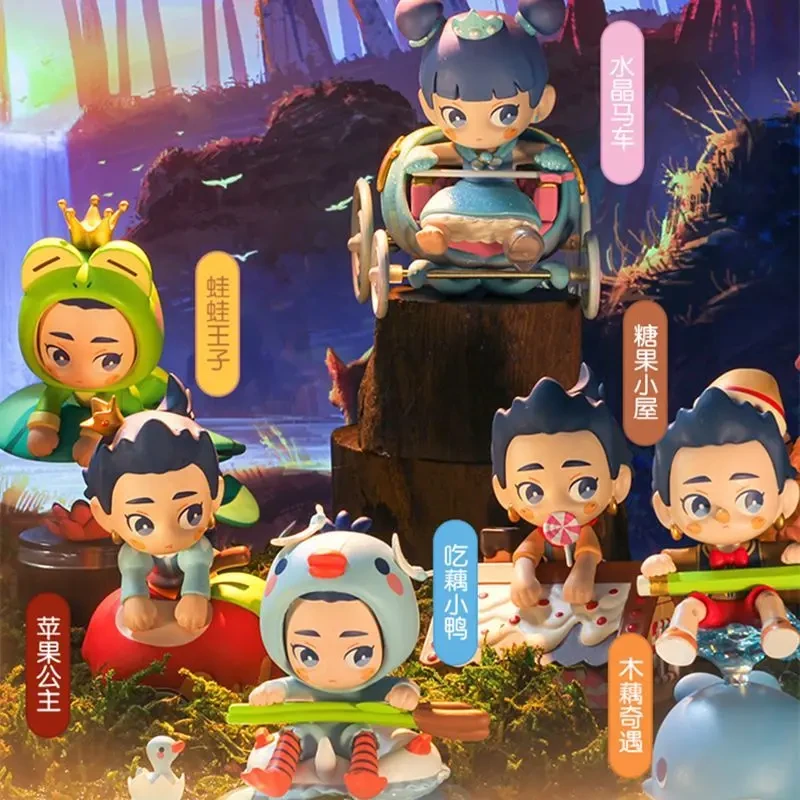 P0PMARTx非人哉联名版发呆哪吒手办盲盒