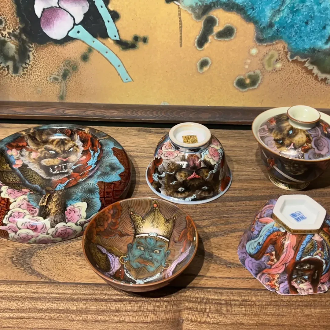 精致茶具景德镇主人杯纯手工高端茶器国潮陶瓷盖碗