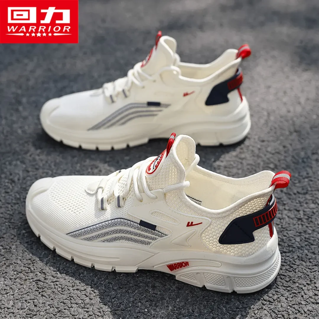 回力男鞋运动鞋男款2025新款夏季透气百搭休闲鞋网面跑步鞋男款