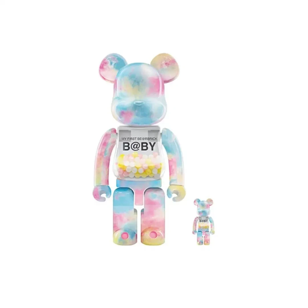 【山哥ST】bearbrick积木熊 棉花糖千秋400%