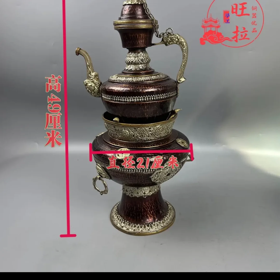 套壶老物件家用老式纯手工复古工艺古风陶瓷创意中式茶壶古典茶具