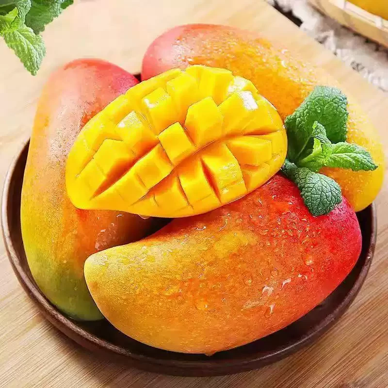 广西百色贵妃芒果新鲜应季水果红金龙薄皮孕妇甜心芒