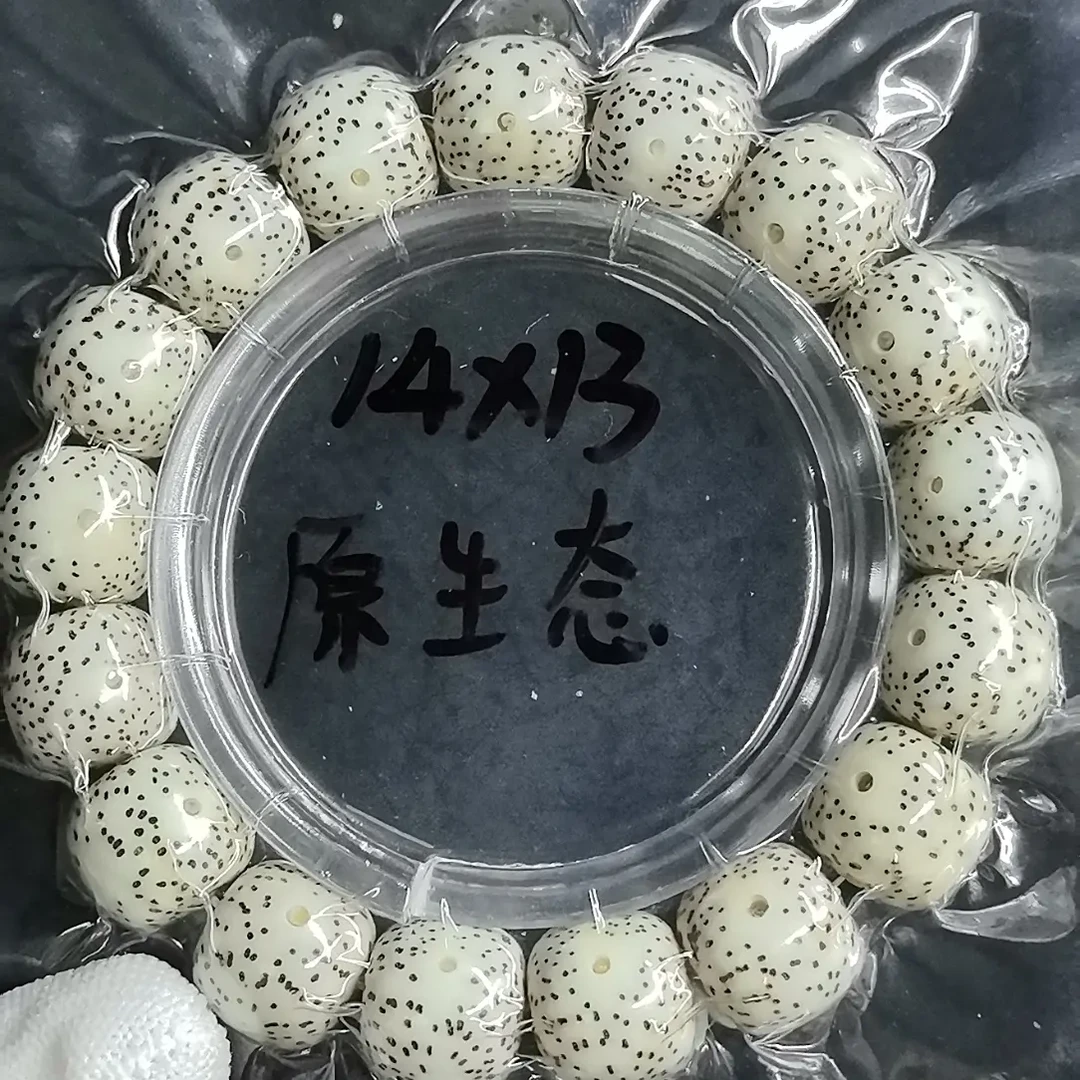 星月菩提海南料原生态顺白高密度14尺寸