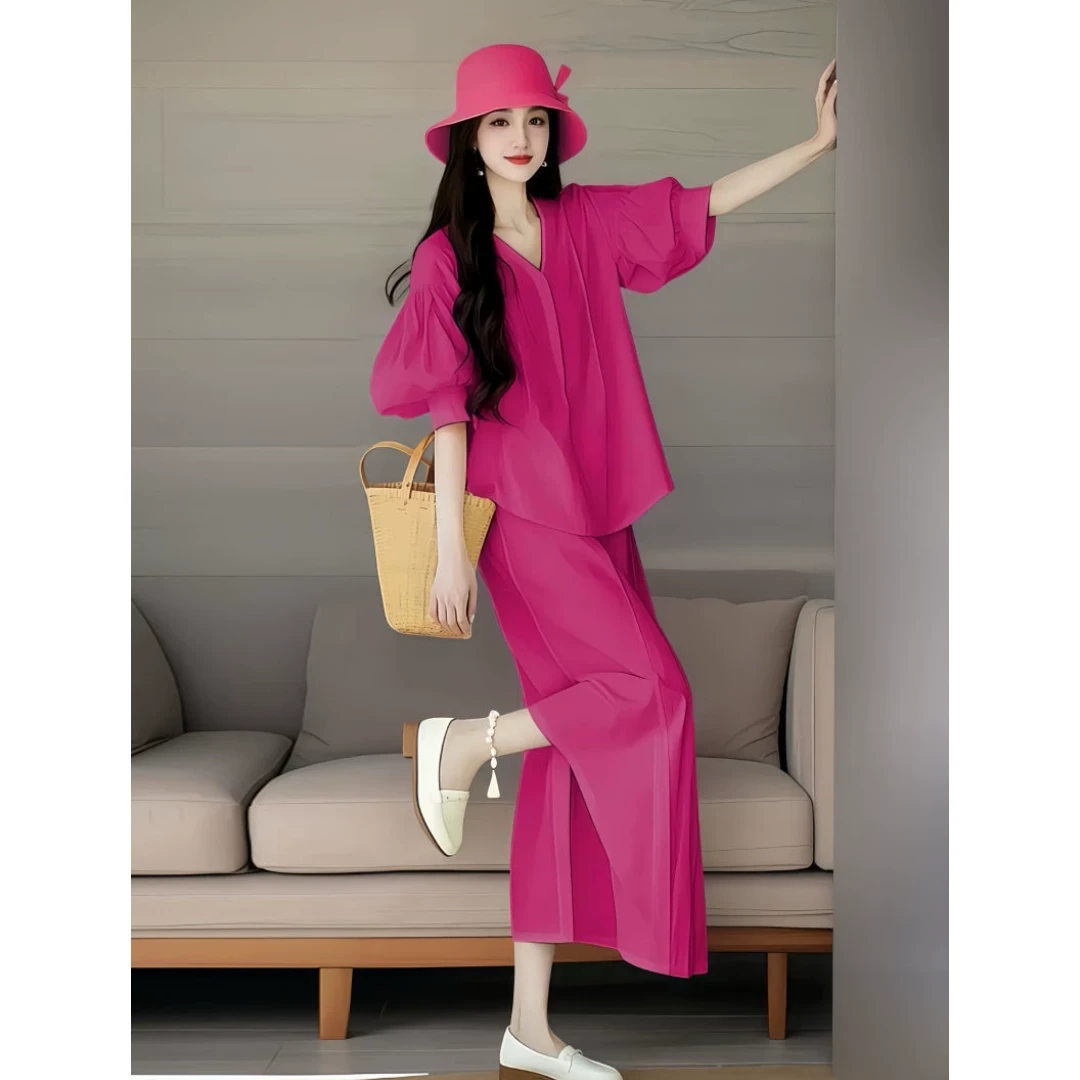 女生韩系ins衣服甜美可爱风格衣服时尚休闲穿搭一整套女2025新款