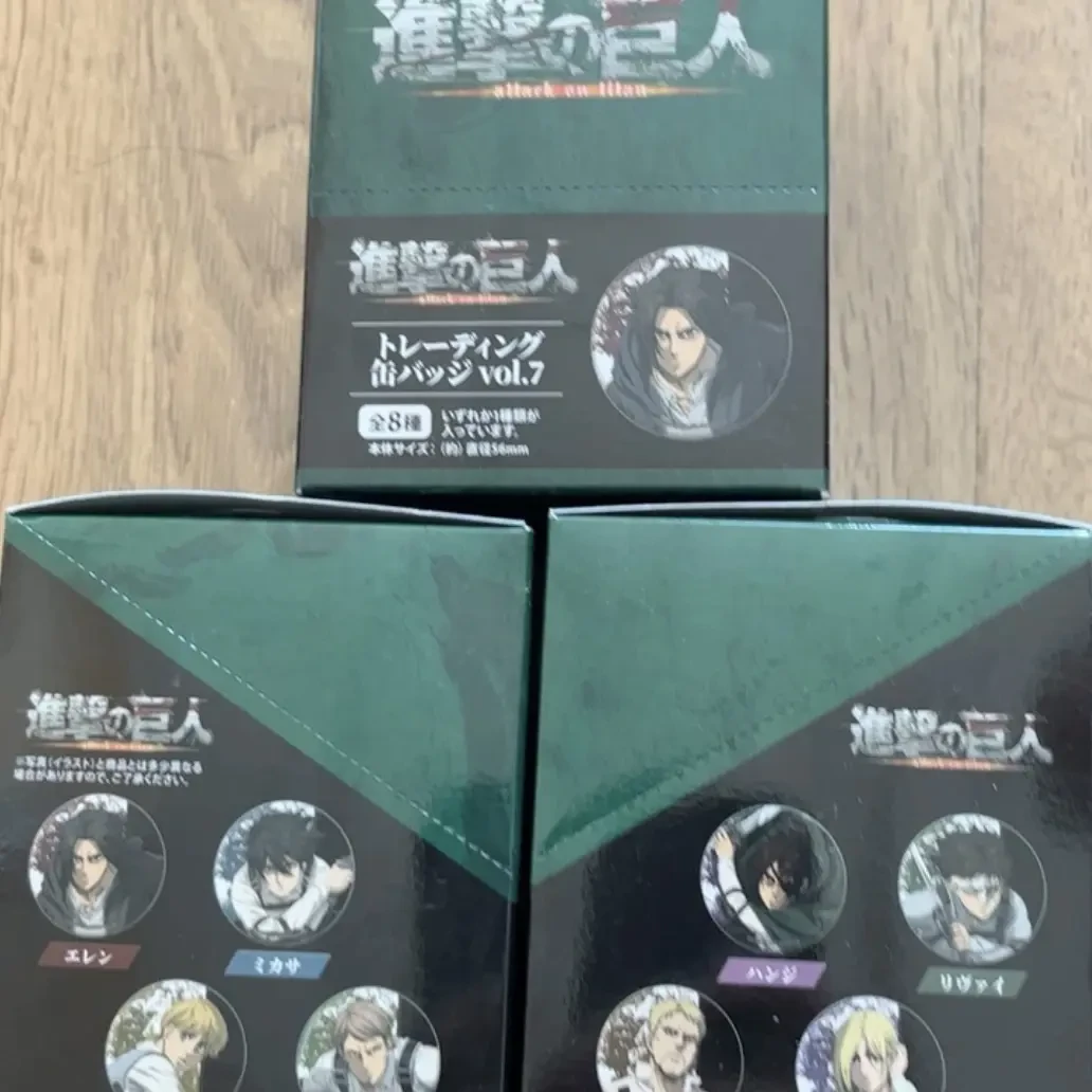 进击的巨人潮玩盲盒吧唧